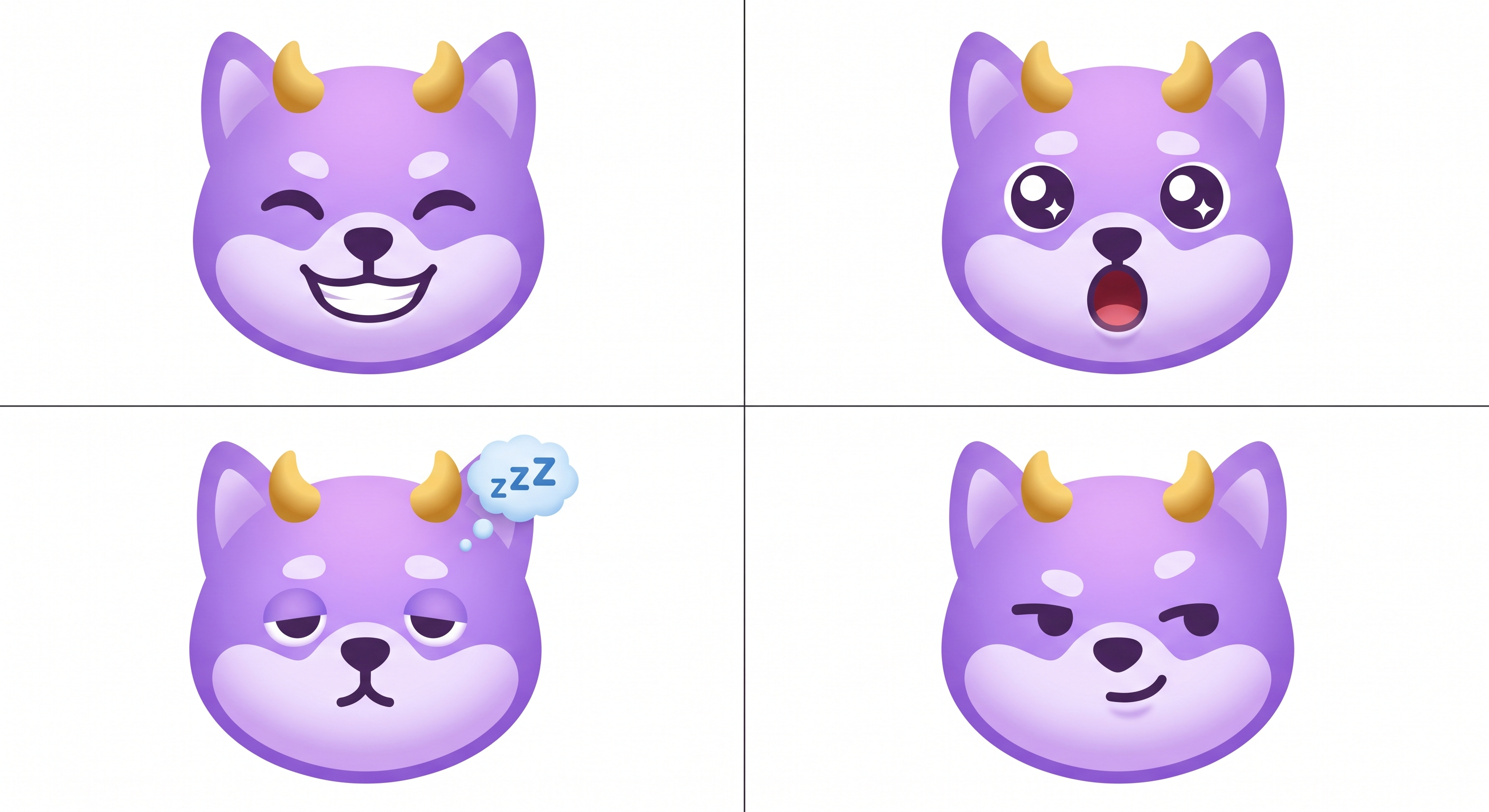 Bulldoge sticker pack